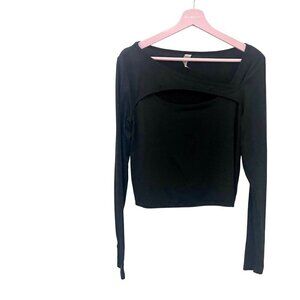 Cycle House Dyna Cross Front Long Sleeve Top Size XL